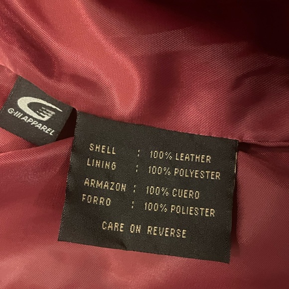 Name brand -SIENA Studio
Red Blazer/ leather jacket 
Brand new 
Medium-small - Picture 4 of 4